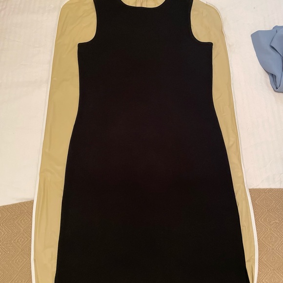 Ming Wang Sleeveless Sheath Knit Dress, Black size Small - Picture 5 of 6